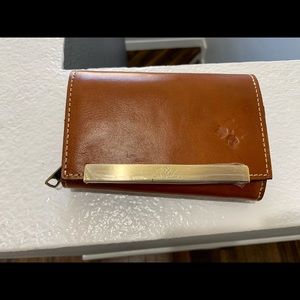 Patricia Nash Tan Leather Wallet